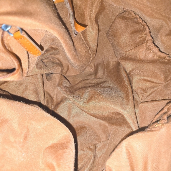 The Sak  Leather Hobo Style Shoulder Bag  Tote Bag Size 16x10" Large - Picture 12 of 12